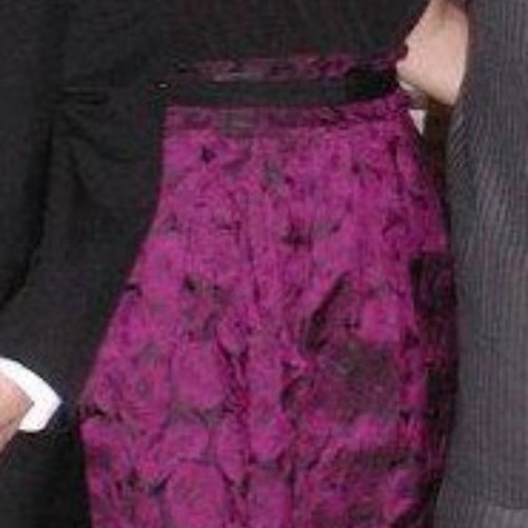 Gorgeous Black and Fuschia Party Dress - Picture 9 of 10